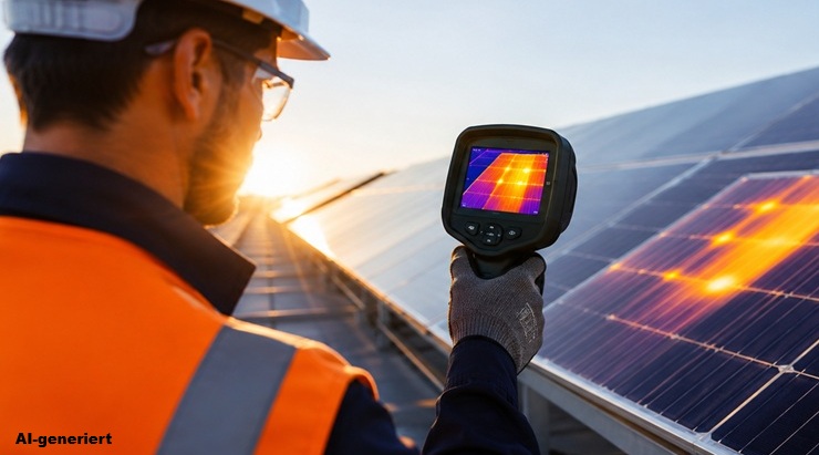 Photovoltaikanlage richtig prüfen – so schützt die Wärmebildkamera Ihre Investition